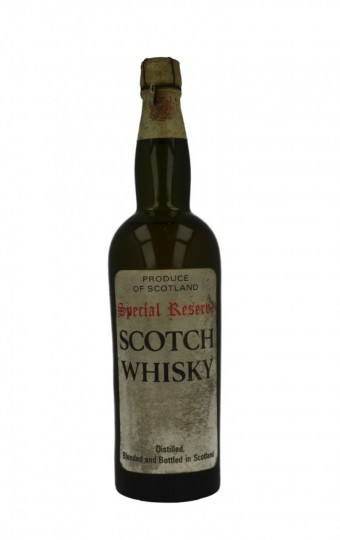 SPECIAL RESERVE Bot.50/60's 75cl  - Blended