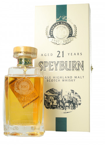 Speyburb Speyside Scotch Whisky 21 year old - Bot. in The 90's 70cl 40% Decanter