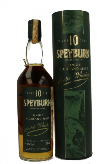 SPEYBURN 10 years old Bot.Late 90's early 2000 70cl 40%