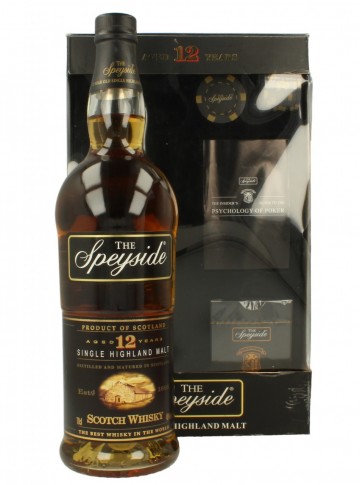 SPEYSIDE  12yo  70cl  40% OB - Pocker Cards & Chips