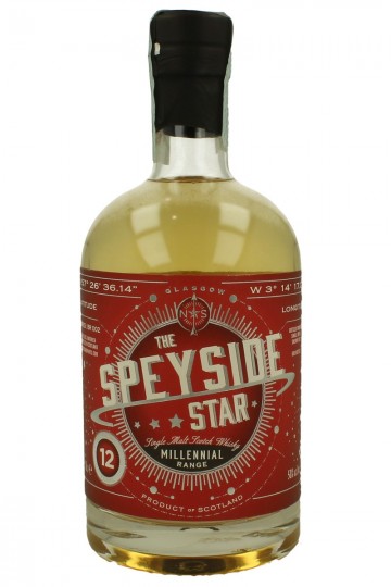 SPEYSIDE 12yo 70cl 50% North Star - Bottled from one single refill sherry butt