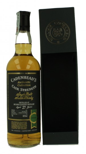 SPEYSIDE 27 Years old 1991 2018 70cl 48.8% Cadenhead's - Authentic Collection