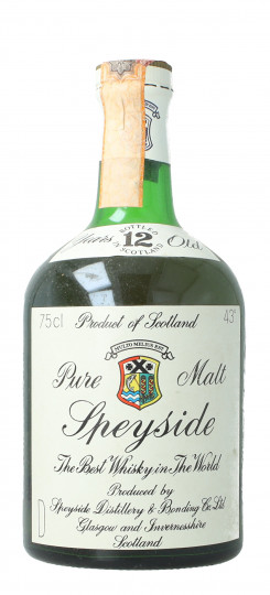 Speyside Pure malt Scotch Whisky 12 Year old - Bot. in The 70's 75cl 43%