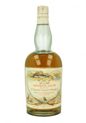 SPORT CLUB BLEND Bot.around 1900 Mackie & Co. (Lagavulin Distillery Malt Mill)