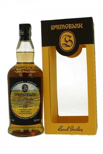 SPRINGBANK 10 years old 70cl 56.2% LOCAL BARLEY-2019
