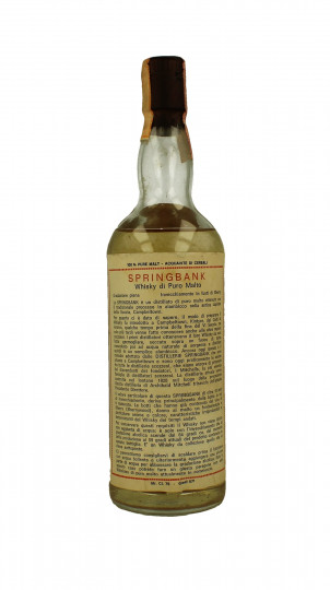 SPRINGBANK 10 Yers Old - Bot.70's 75cl 57%