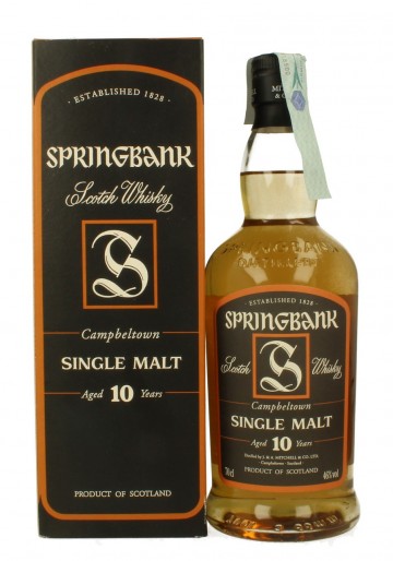 SPRINGBANK 10yo Bot.mid 2000  70cl  46% OB