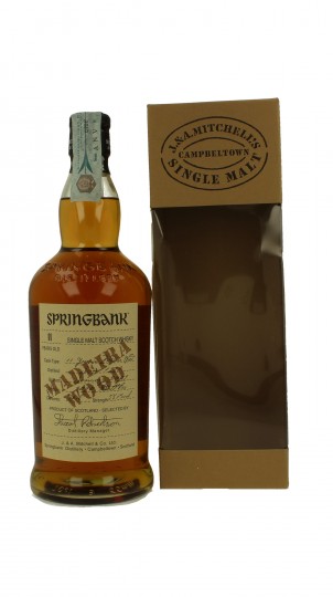 SPRINGBANK 11 years old 1997 2009 70cl 55.1% OB-Madeira Wood
