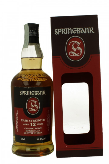 SPRINGBANK 12 years old 70cl 55.4% OB  - 2021 Edition