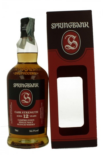 SPRINGBANK 12 years old 70cl 56.2% OB-Cask Strength Batch 17