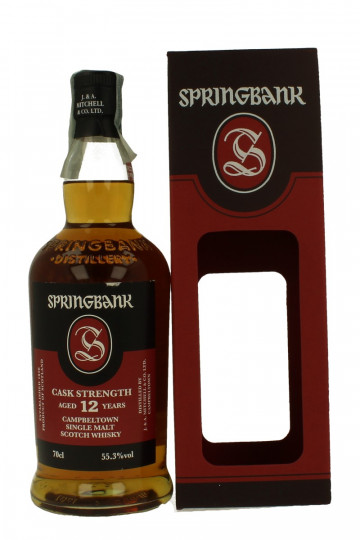 SPRINGBANK 12 years old bottled 2020 70cl 55.3% OB-Cask Strength