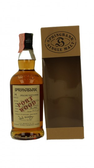 SPRINGBANK 14 years old 1989 2004 70cl 52.8% OB-Port Wood