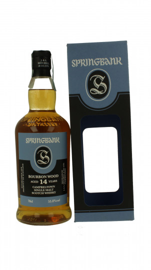 SPRINGBANK 14 years old 2003 70cl 55.8% OB-Bourbon Wood