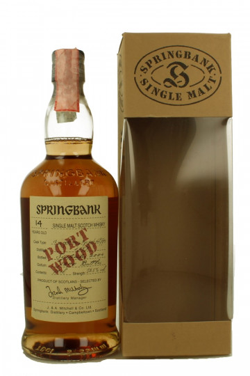 SPRINGBANK 14 Years Old Bottled 2004 70cl 52.8% OB- Port Wood