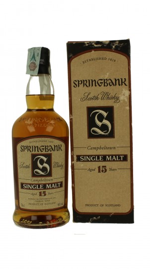 SPRINGBANK 15 YO 70 CL 46%