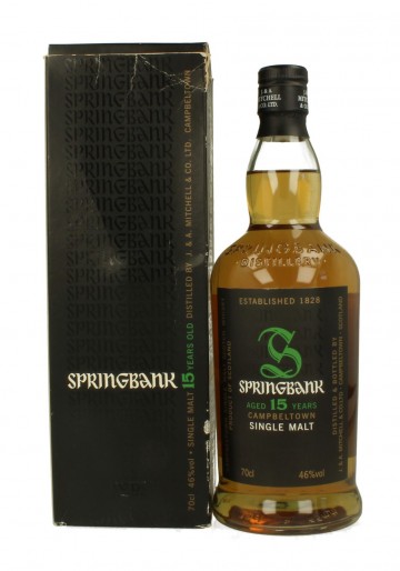 SPRINGBANK 15yo 70cl  46% OB