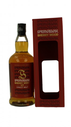 SPRINGBANK 17 Years Old 1997 70cl 52.3% OB-SHERRY