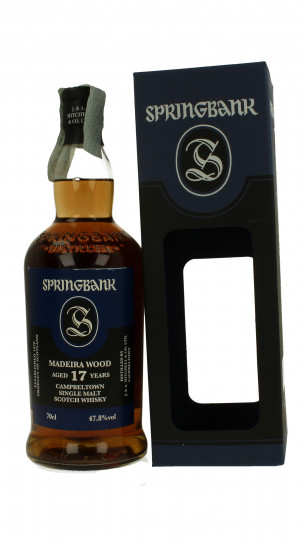 SPRINGBANK 17 years Old 2002 70cl 47.8% OB  - Madeira Cask
