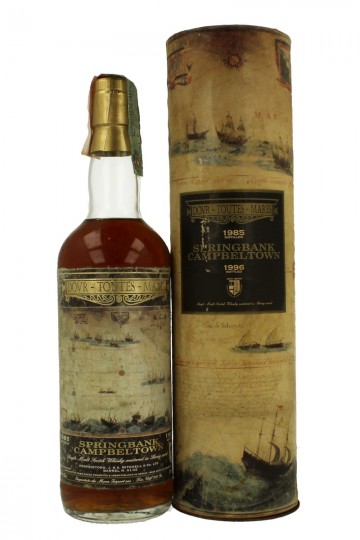 SPRINGBANK 1985 1996 70cl 50% Moon Dovr toutes mares