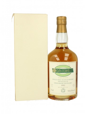 SPRINGBANK 1992 1999 70cl 58.6% OB - De Mhile Organic