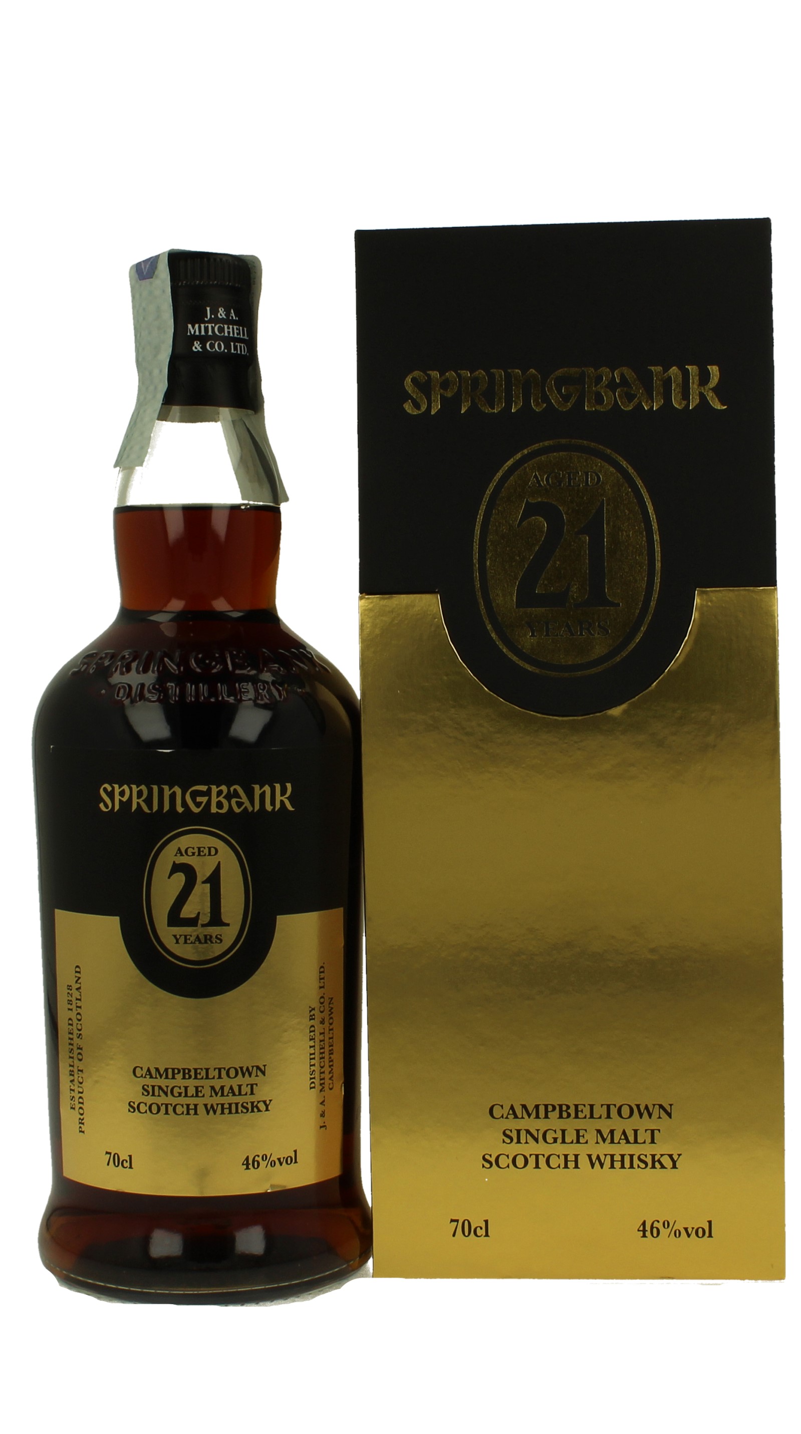 SPRINGBANK 21 years old Bot.2013 70cl 46% OB - Products - Whisky