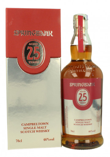 SPRINGBANK 25yo Bot.2014 70cl 46% OB