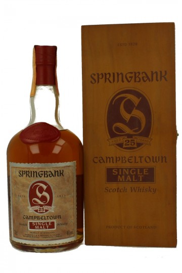 SPRINGBANK 25yo Bot.90's 70cl 46%