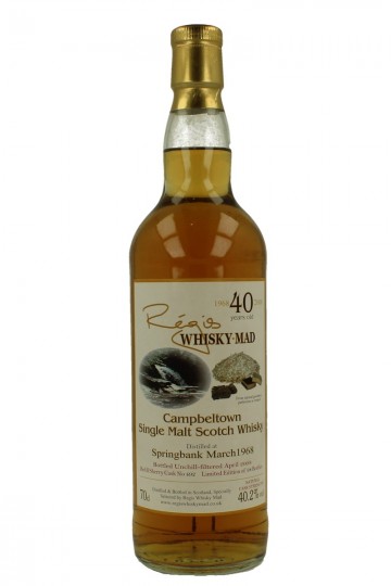 SPRINGBANK 40yo 1968 2008 70cl 40.2% Whisky-Mad