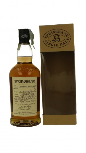 SPRINGBANK 9 years old 1996 2006 70cl 58% OB-MarsalaWood