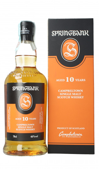 Springbank Campbeltown Scotch Whisky 10 year old 70cl 46% OB