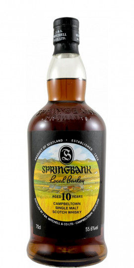 Springbank Campbeltown Scotch Whisky 10 years old 70cl 55.6% LOCAL BARLEY-2010