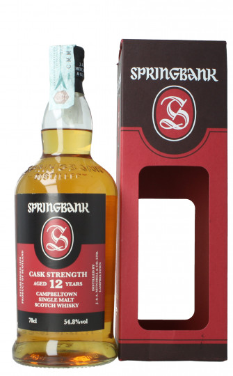 Springbank Campbeltown Scotch Whisky 12 year old 70cl 54.8% OB-