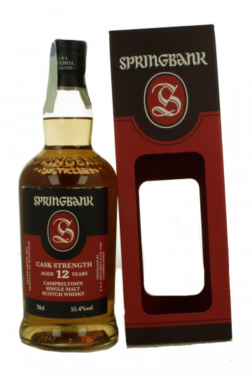 Springbank Campbeltown Scotch Whisky 12 year old 70cl 55.4% - OB Cask Strenght - Batch #22