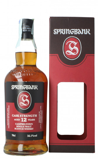 Springbank Campbeltown Scotch Whisky 12 year old 70cl 56.1% OB-