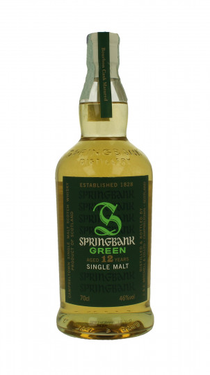 Springbank Campbeltown Scotch Whisky 12 years old 70cl 46% OB-Green