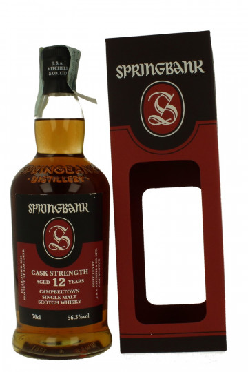 Springbank Campbeltown Scotch Whisky 12 years old 70cl 56.3% OB-Cask Strength Batch 16