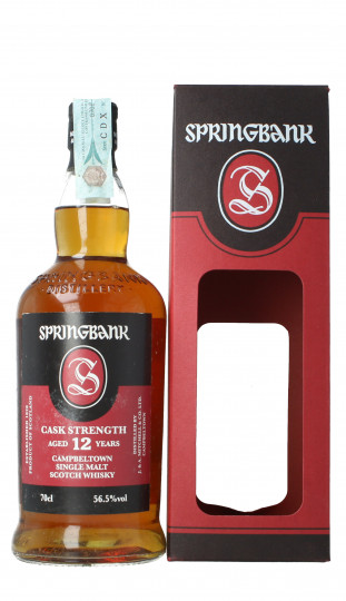 Springbank Campbeltown Scotch Whisky 12 years old 70cl 56.5% OB-Cask Strength Batch 15