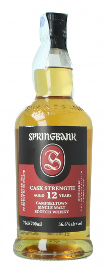 Springbank Campbeltown Scotch Whisky 12 years old 70cl 56.6% OB-Cask Strength Batch 29
