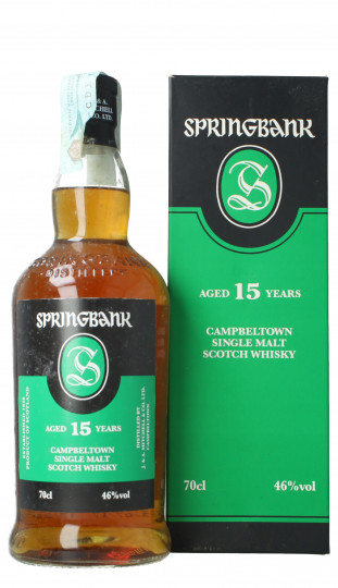 Springbank Campbeltown Scotch Whisky 15 years old 70cl 46% OB-