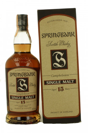 Springbank CampbelTown  Scotch whisky 15 Years Old Bot in The 90's early 2000 70cl 46% OB-