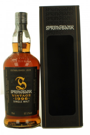 Springbank CampbelTown  Scotch whisky 1996 70cl 46% OB-Fino Sherry cask 264