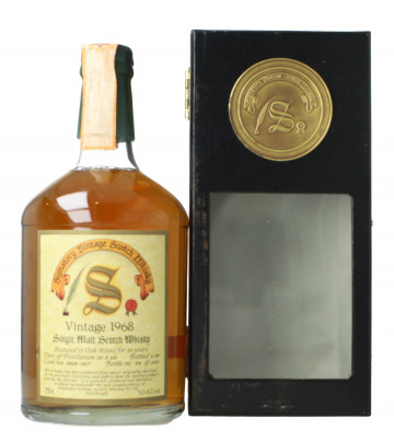 Springbank Campbeltown Scotch Whisky 20 year old 1968 1989 75cl 50.6% SIGNATORY- cask 5868-5877