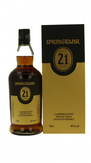 Springbank Campbeltown Scotch Whisky 21 years Old 70cl 46% OB  - 2022 Edition