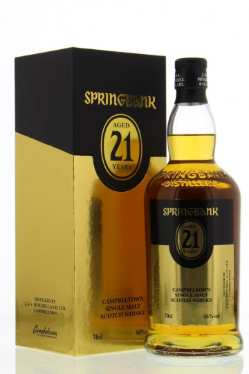 Springbank Campbeltown Scotch Whisky 21 Years Old Bot.2018 70cl 46% OB