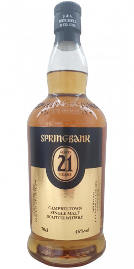 Springbank Campbeltown Scotch Whisky 21 Years Old Bot.2018 70cl 46% OB