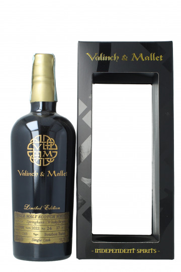 Springbank Campbeltown Scotch Whisky 24 year old 1998 2022 70cl 53.2% Valinch & Mallet Cask n. 143 For Bar Metro