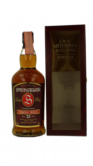 Springbank CampbelTown  Scotch whisky 25 year old 70cl 46% OB