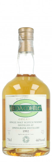 Springbank Campbeltown Scotch Whisky 7 year old 1992 1999 70cl 46% De Mhile