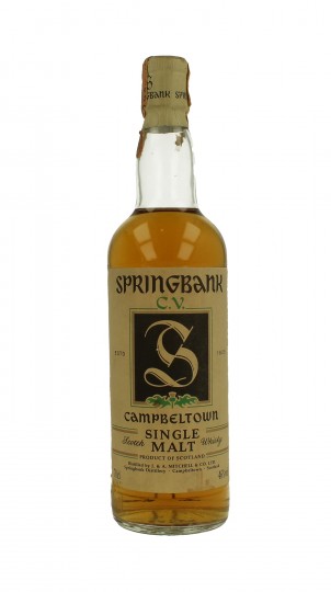 SPRINGBANK Cv Bot.90's 70cl 46% OB