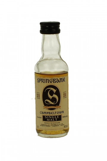 Springbank Miniatures 21 Years Old 4x5cl 43%